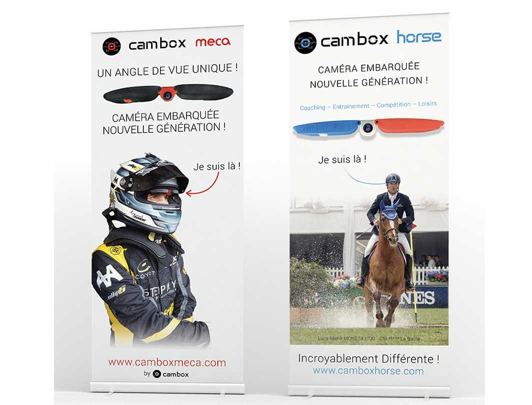 Création graphique Kakémono/Roll-up en Bretagne