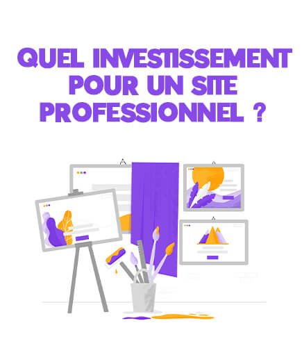 Quel investissement pour un site professionnel ?